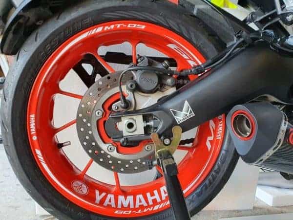 Stickers jantes Yamaha MT 09 - Image 5