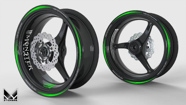 Monster Energy Rim Stickers