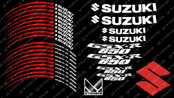 Stickers jante Suzuki GSX-R 650 – Image 3