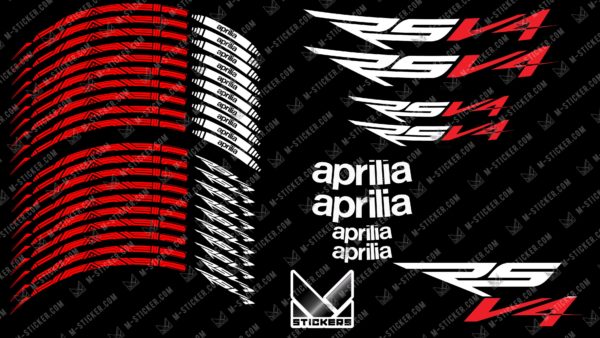 Stickers jante Aprilia RSV4 - Image 3