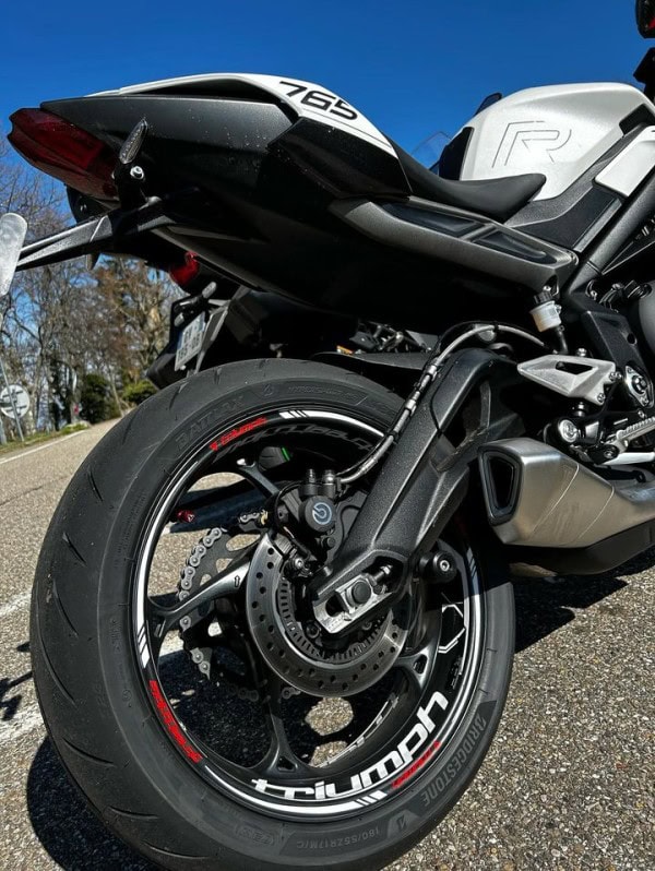 Stickers jante Triumph Street triple 765 R - Image 4