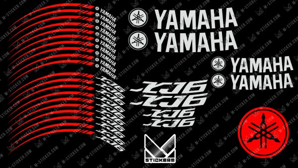 Kit de decoração de rodas Yamaha XJ6