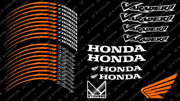 Stickers jante Honda Varadero - Imagen 3