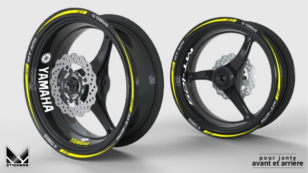 Yamaha MT-125 rim stickers