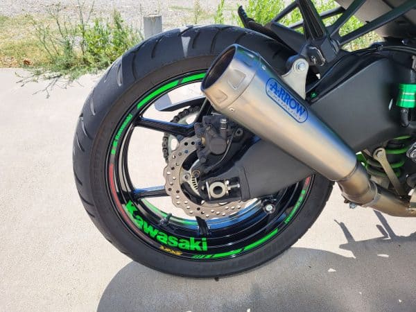 Stickers jante Kawasaki ZX6r - immagine 4