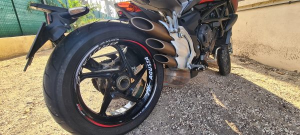 Stickers jante Mv agusta Brutal 800 - Imagem 4