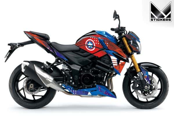 Suzuki GSX-S 750 Marvel Decal Kit