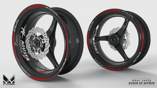 MV Agusta F3 800 RC Wheel Stickers