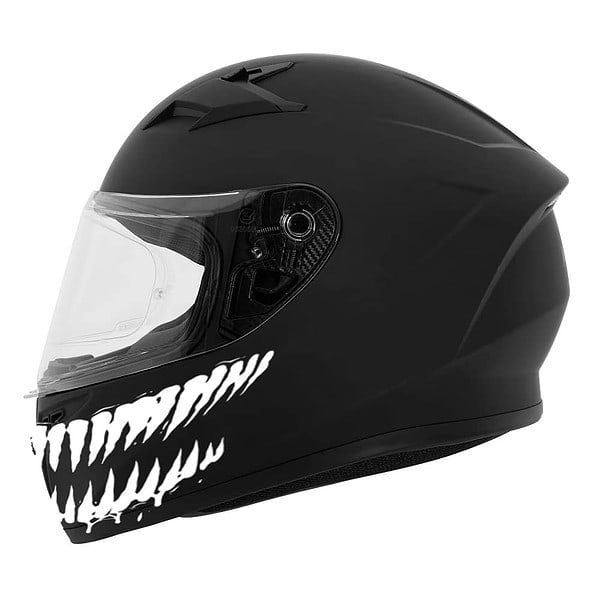 Stickers casque moto smile 2