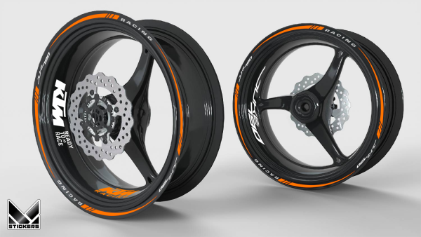 KTM Duke 790 Rim Stickers