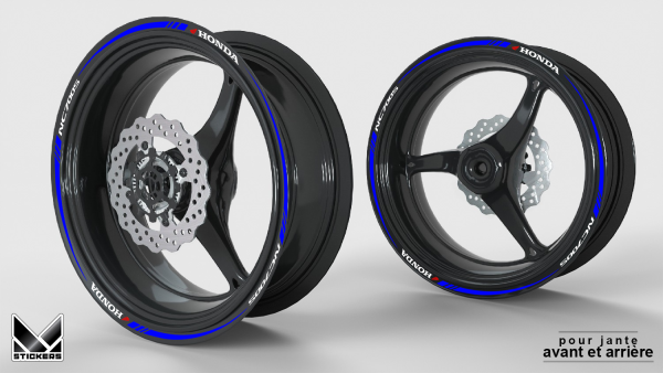 Honda NC 700 S Rim Lip - Blue (Closeout)