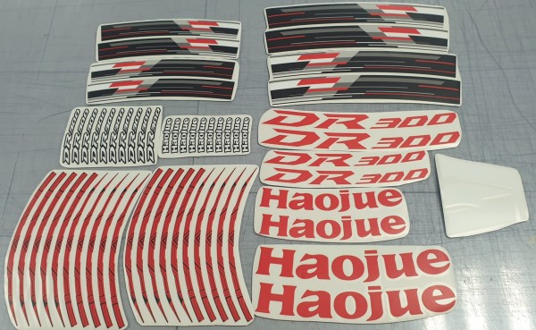 Haojue DR300 Rouge